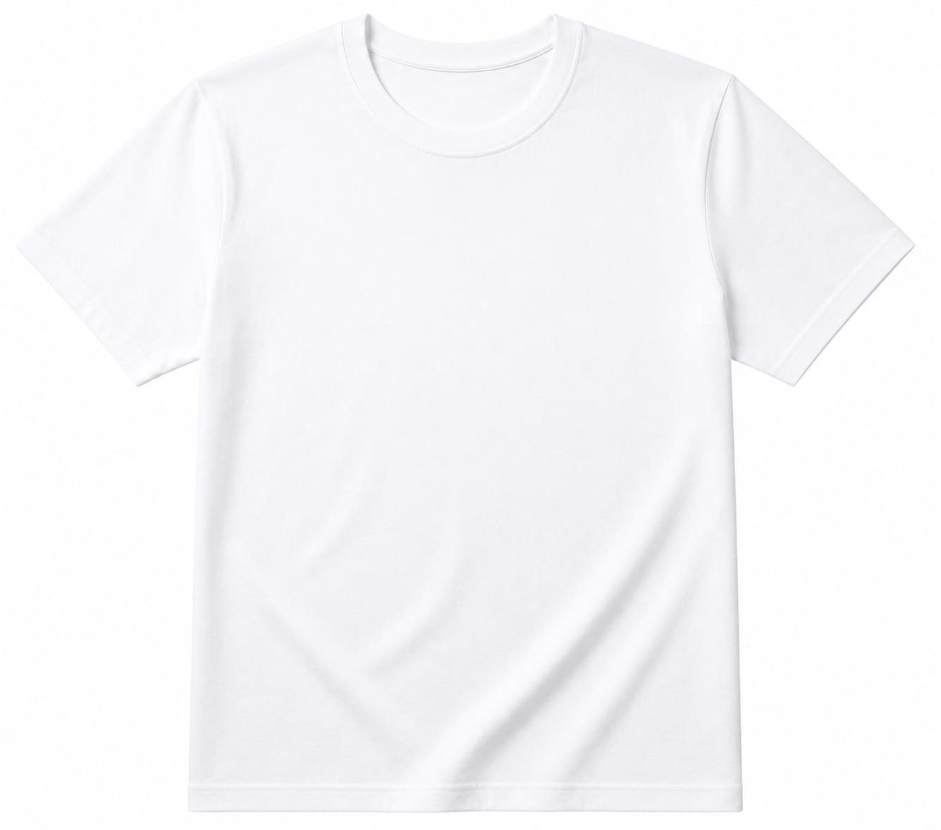 White VK Apparel round neck tee